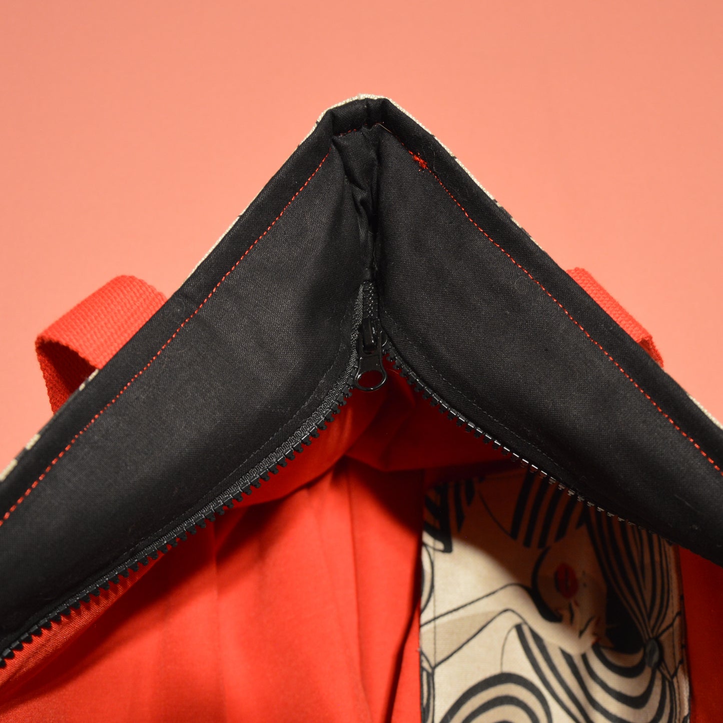 Cabas Femme au chapeau 01