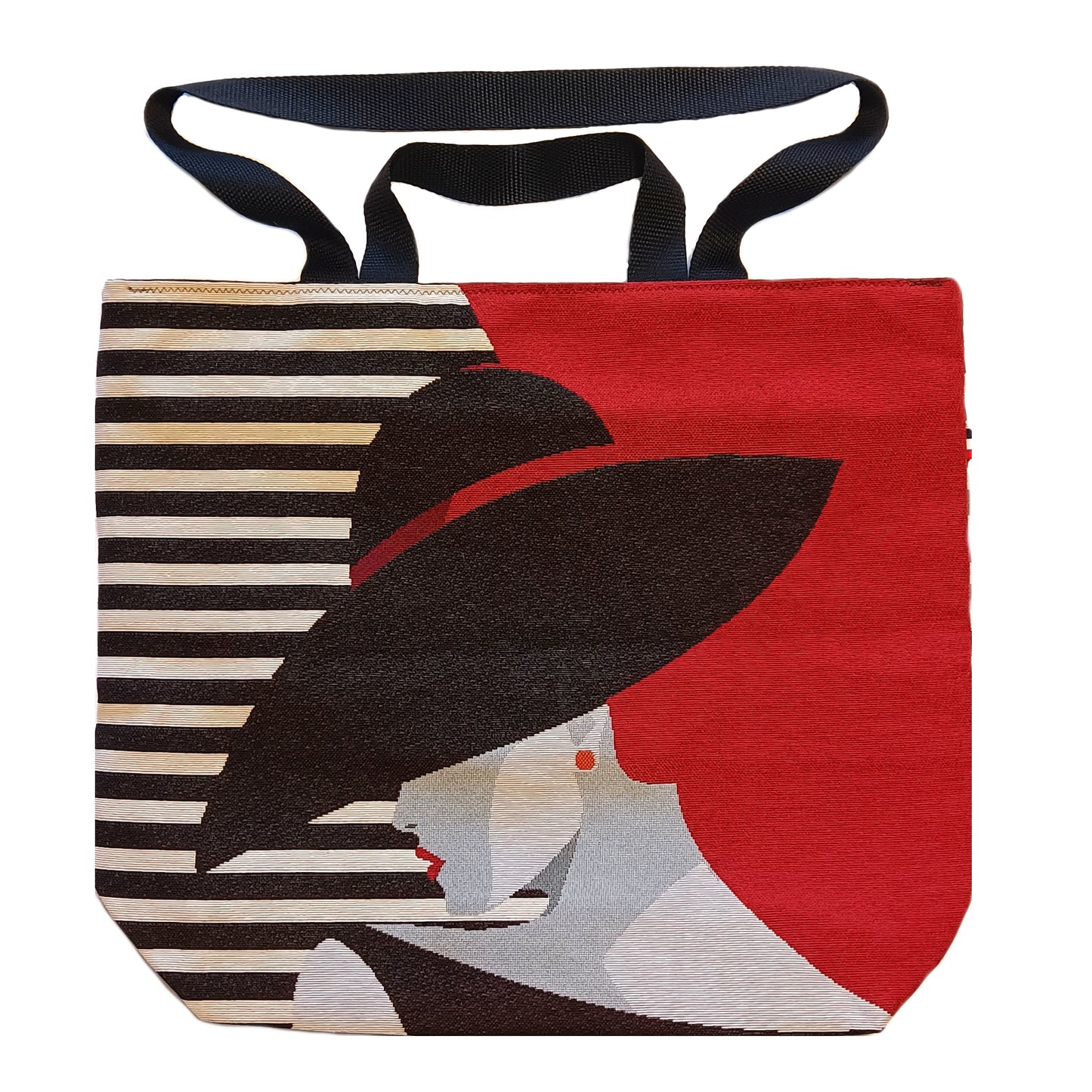 Cabas Femme au chapeau