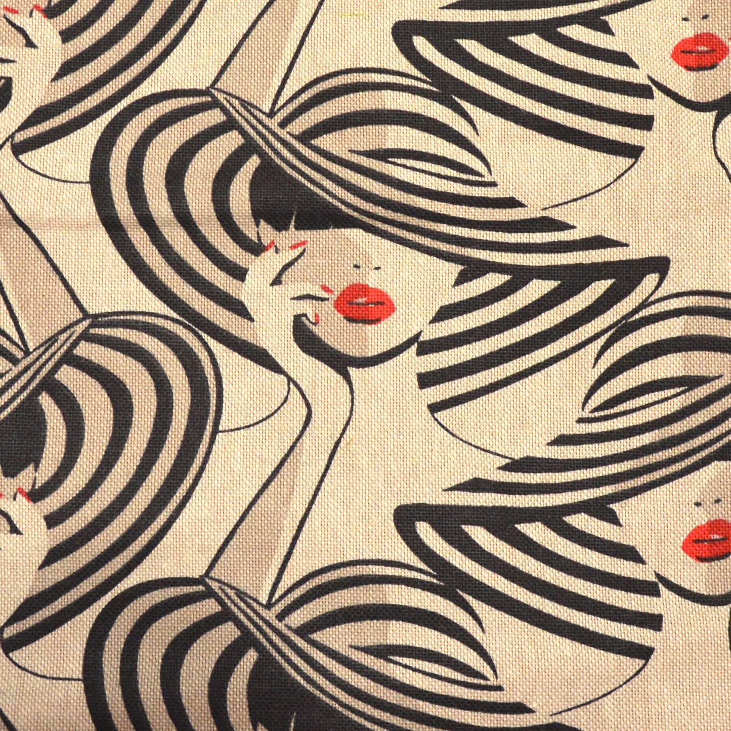 Cabas Femme au chapeau 01